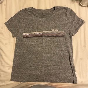 Grey Vans stripe top
